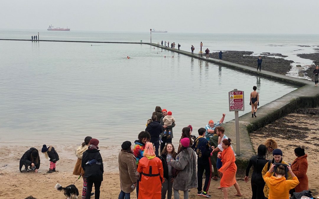 Walpole Bay New Years Day Swim