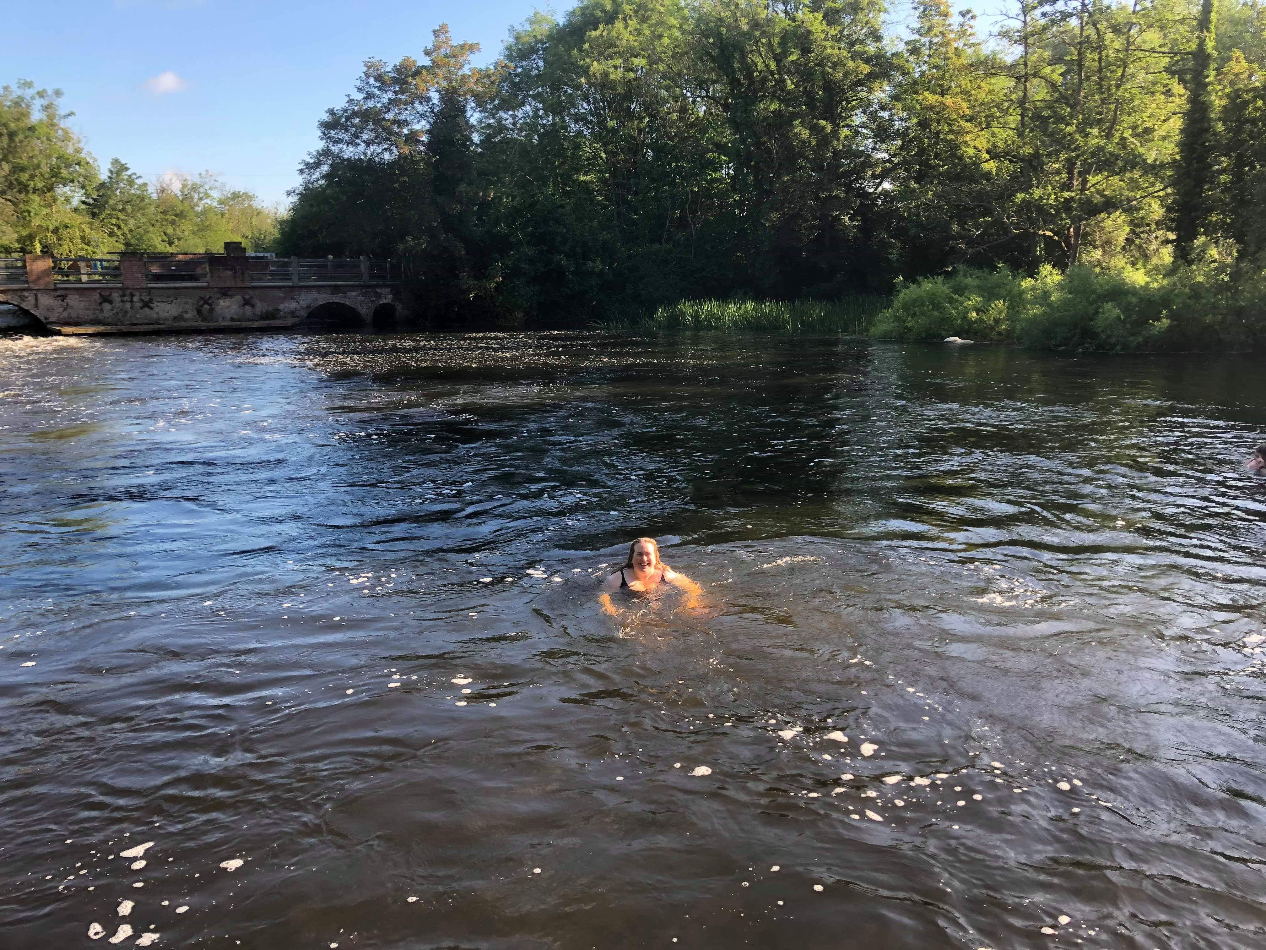 Get in the water and enjoy yourself!