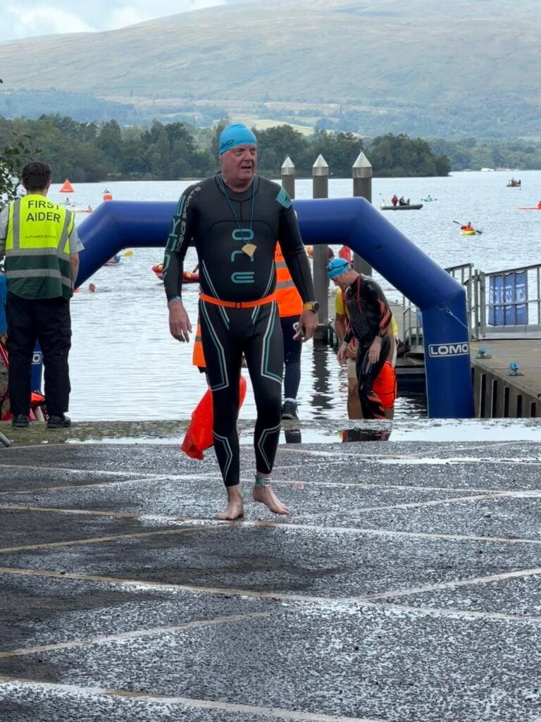 Simon Water Exit Loch Lomond Simon Water Exit Loch Lomond